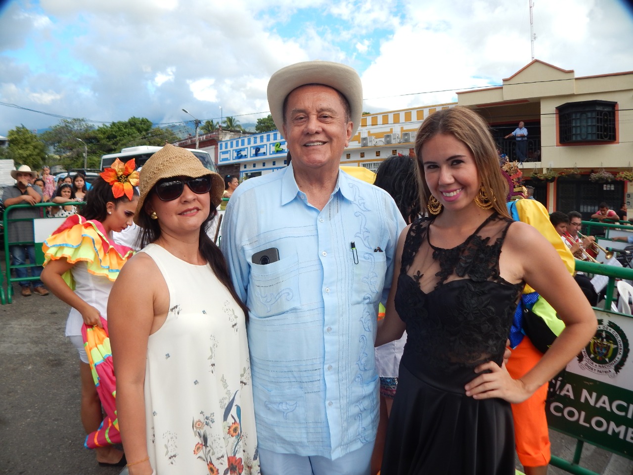 Lina Castro, Fabio Plazas y Mariana Prada.